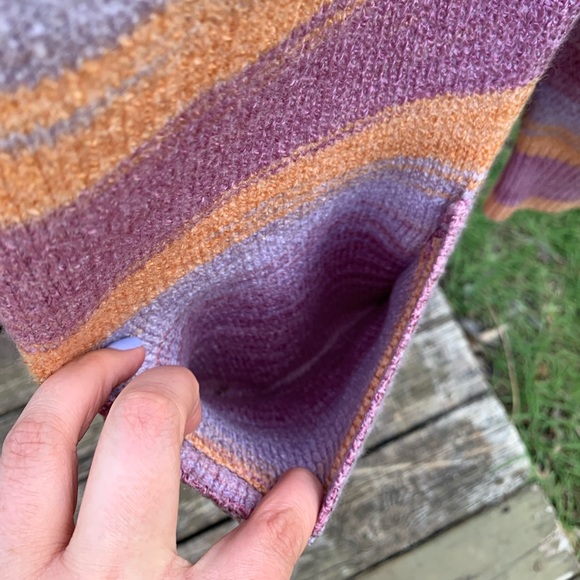 🧶Sherbet & Lavender Knit Cardigan🧶 - Picture 11 of 16